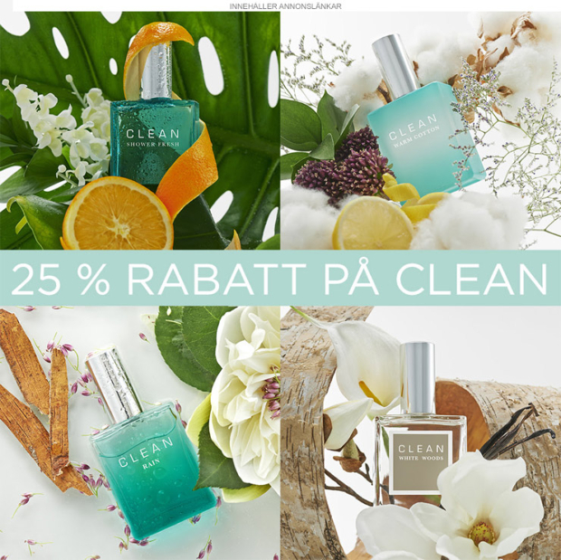 rabatt på clean