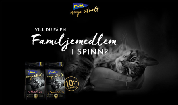 rabatt på mjau torrfoder