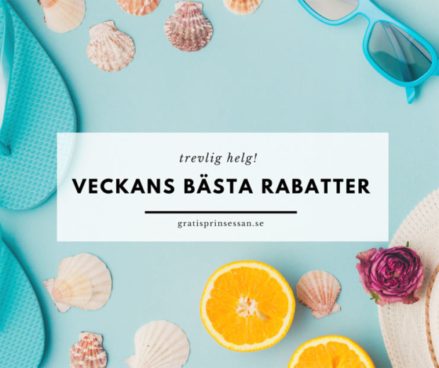 veckans bästa rabatter