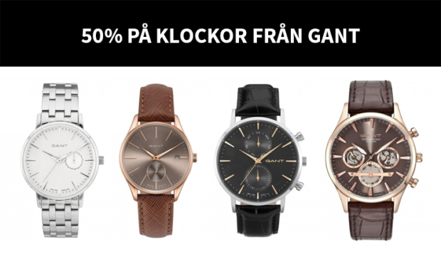 rabatt på gant klockor