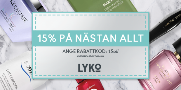 lyko rabattkod