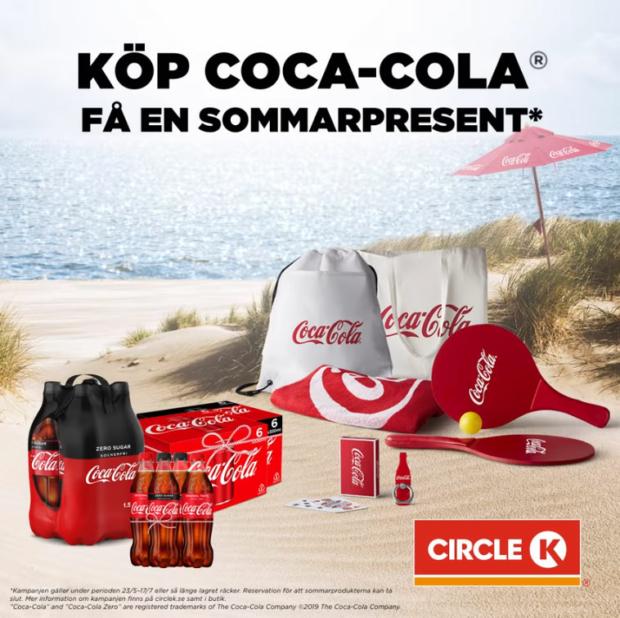 köp coca-cola - få en sommarpresent
