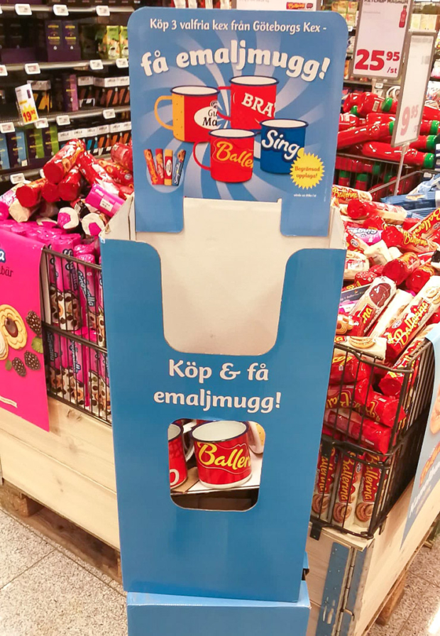 göteborgs kex - emaljmugg