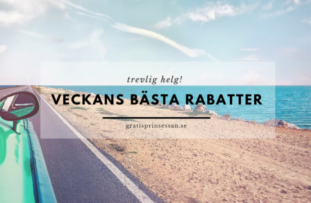 veckans bästa rabatter & erbjudanden