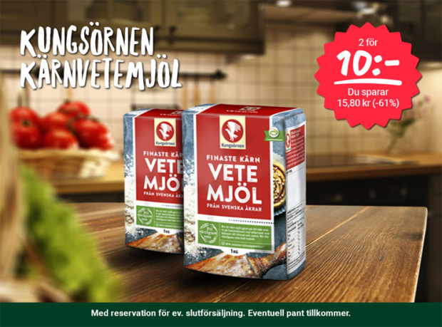 matsmart vetemjöl