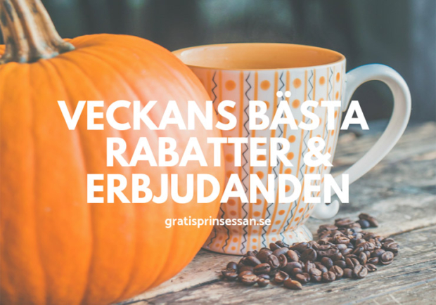 veckans bästa rabatter