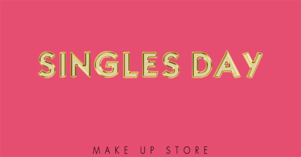make up store singles day