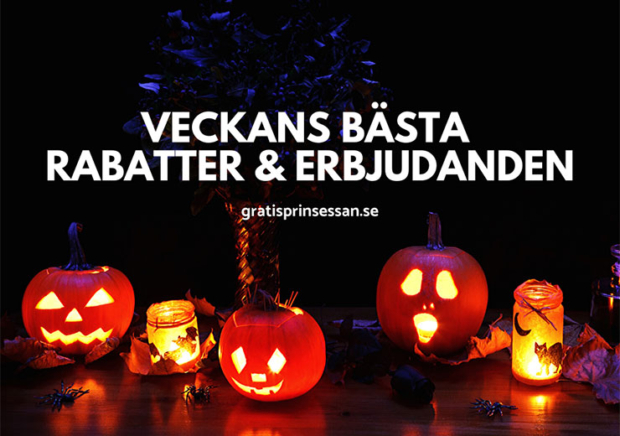 veckans bästa rabatter & erbjudanden