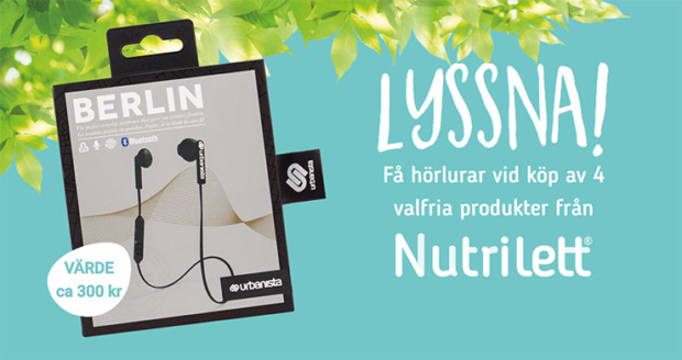 nutrilett urbanista hörlurar