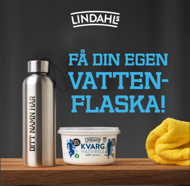 lindahls vattenflaska