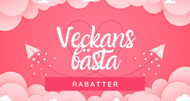veckans bästa rabatter