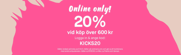 kicks rabatt