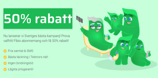 fibio mobilabonnemang + viaplay