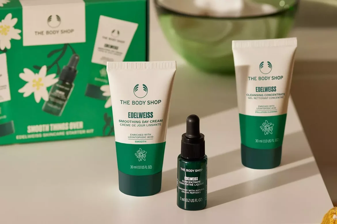 the body shop edelweiss startkit