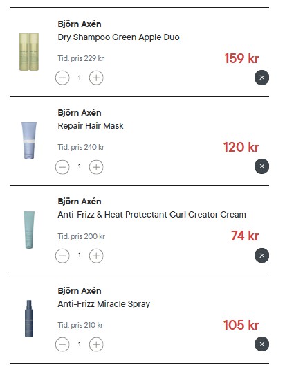 björn axén 50% rabatt