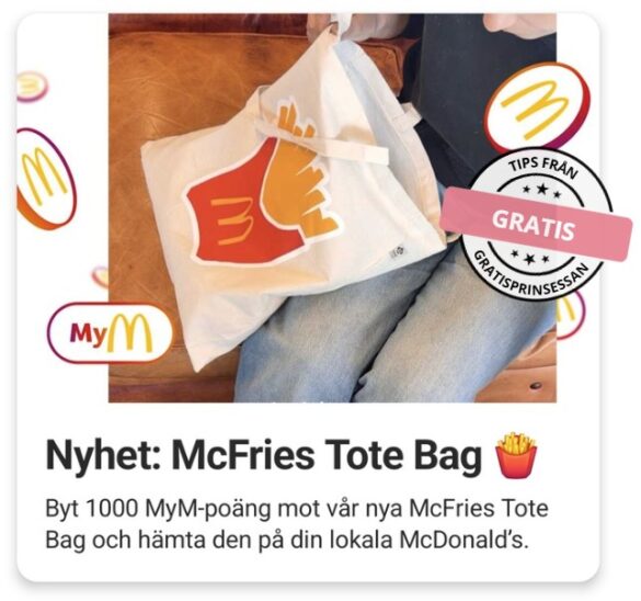 McFries Tote Bag från McDonald's