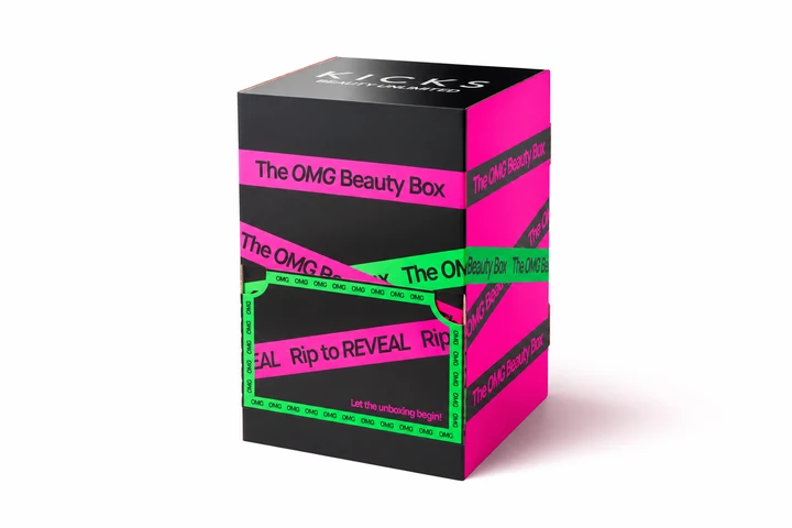 KICKS The OMG Beauty Box