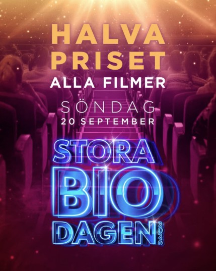 Stora Biodagen - halva priset på alla filmer