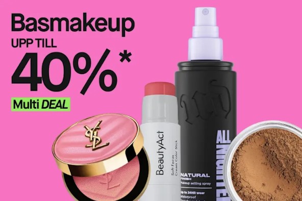 KICKS - upp till 40% på basmakeup