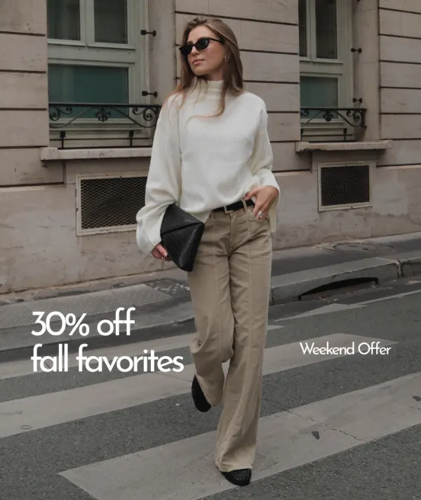 Nelly Weekend Offer 30% rabatt på höstfavoriter