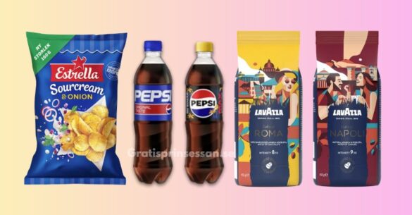 Nya rabattkuponger: Pepsi, Lavazza och Estrella chips