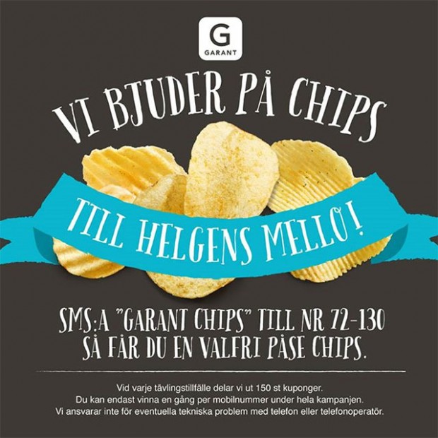 gratis chips från garant