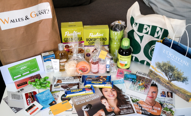 goodiebag walles glantz pr event