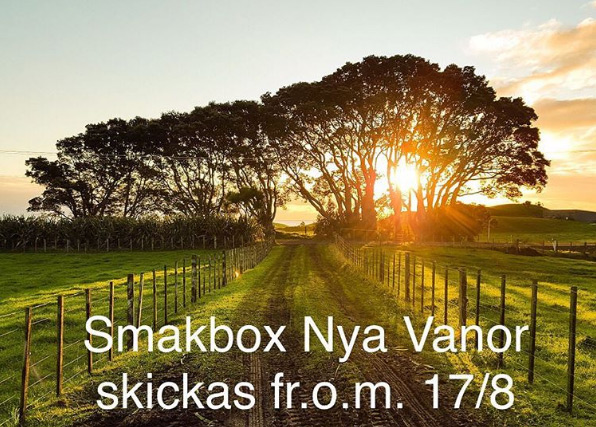 smakbox nya vanor