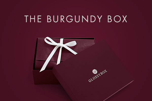 burgundy glossybox