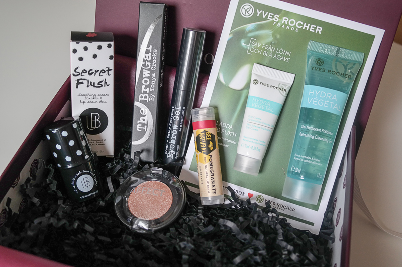 glossybox the burgundy box