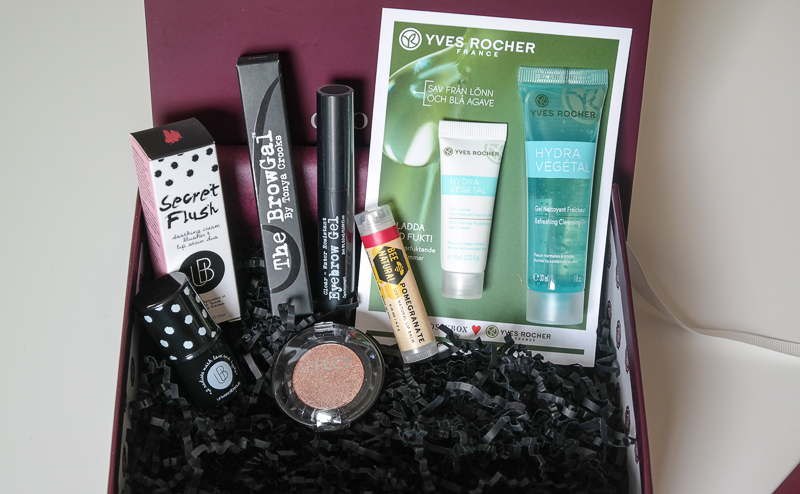 glossybox the burgundy box