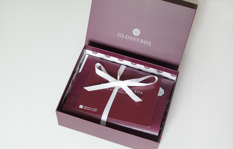 glossybox the burgundy box