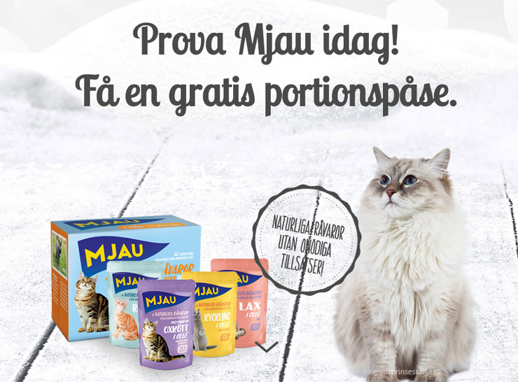 gratis kattmat