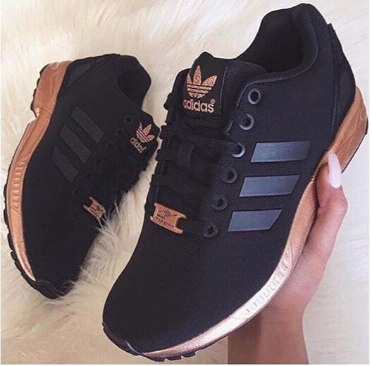 Adidas sneakers black copper