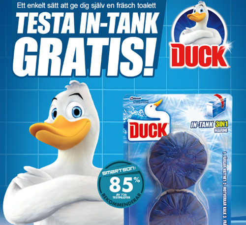 gratis duck in-tank