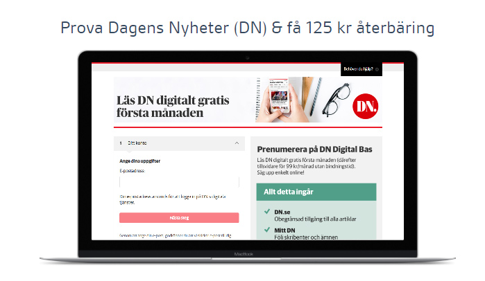 125 kr i återbäring