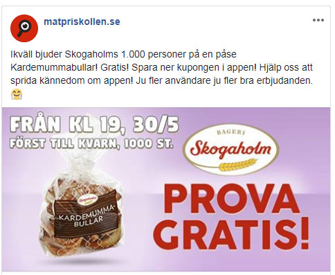 matpriskollen bullar