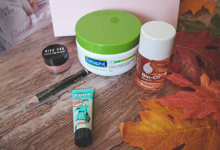 glossybox flawless fall oktober 2018 unboxing