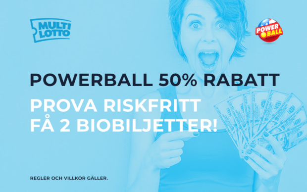 Testa Multilotto Riskfritt Och Få 2 Biobiljetter! - Gratisprinsessan