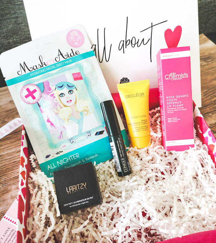 glossybox februari 2019 - it's all about love