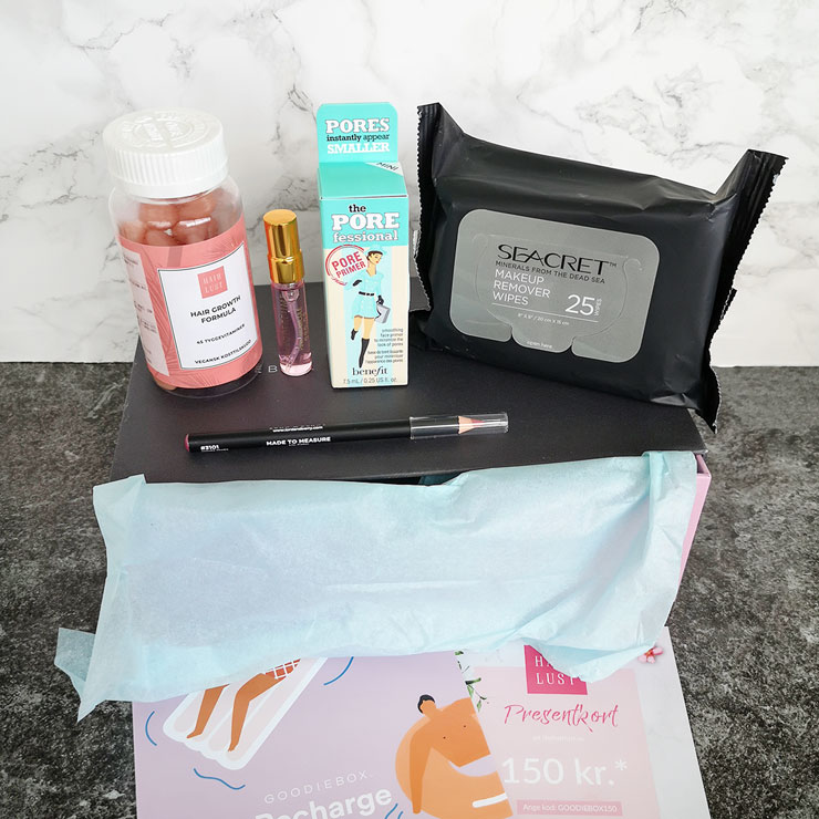 unboxing goodiebox augusti 2019