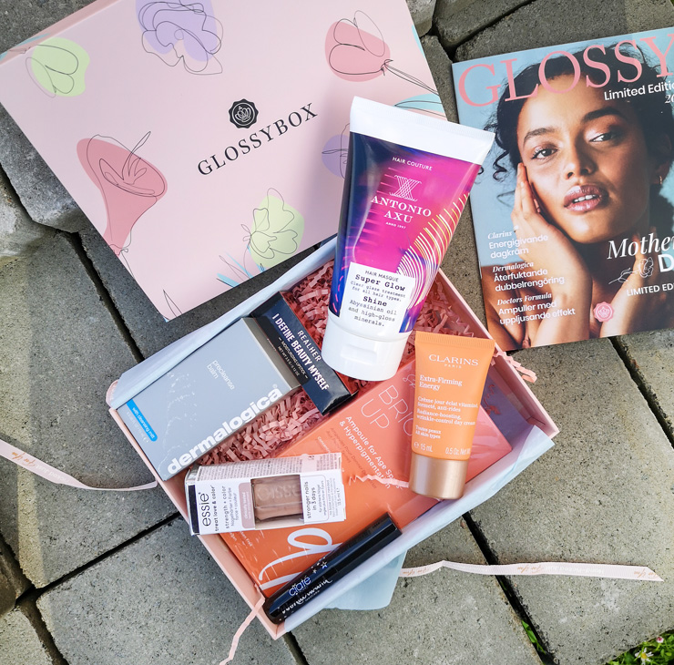 unboxing glossybox mothers day limited edition 2021