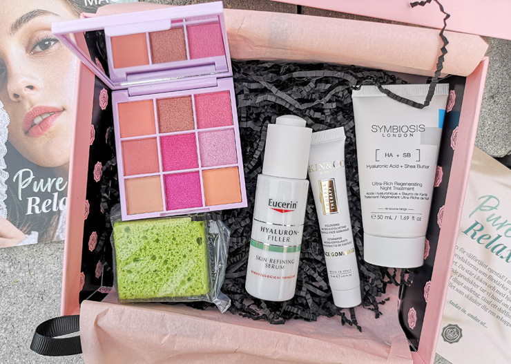 glossybox september 2021 - pure relaxation