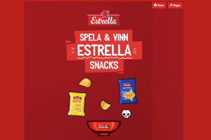 Spela & vinn Estrella snacks